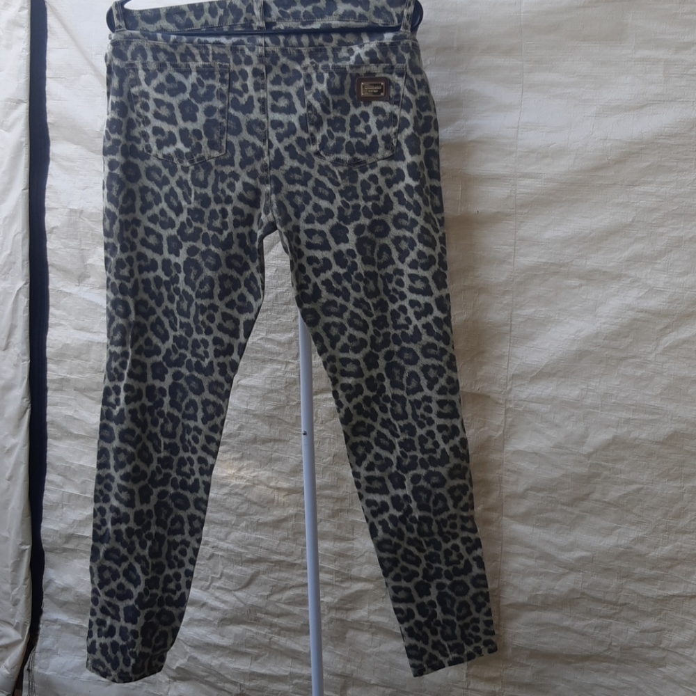 Michael kors lepord print Jean's sz10 womans - Picture 9 of 9
